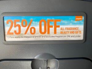 Are drinks on Easyjet always on sale?